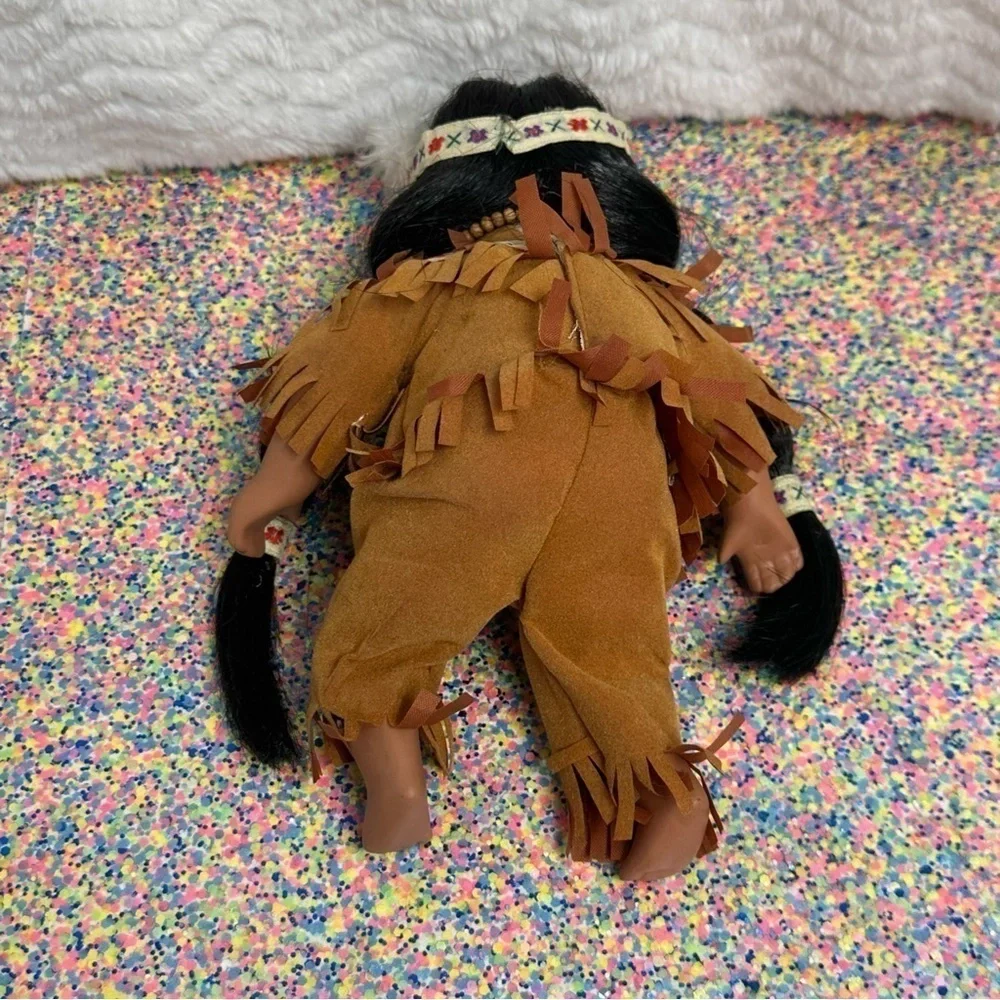 Goldenvale 1/2000 Porcelain Native American Sleeping Doll Maxine Collectors